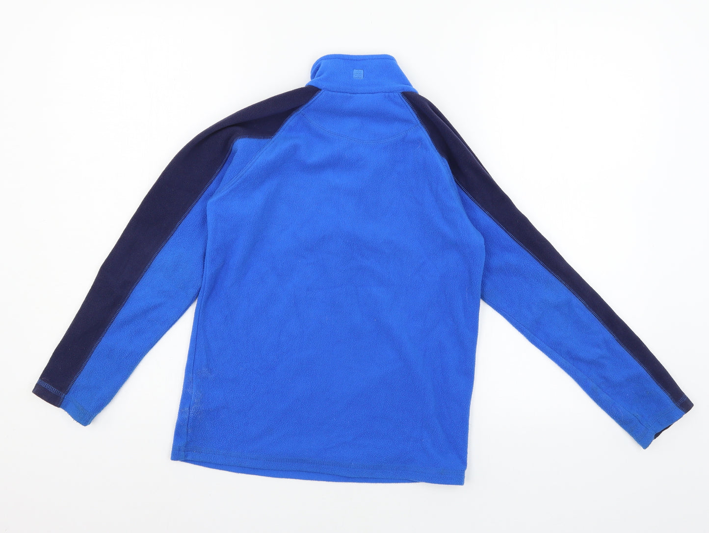 Mountain Warehouse Boys Blue  Fleece Pullover Sweatshirt Size 9-10 Years