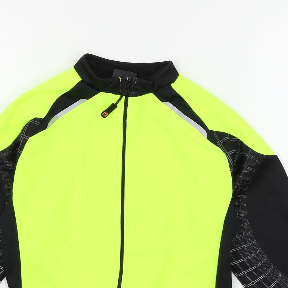 Funkier Boys Green  Jersey Full Zip Sweatshirt Size 12 Years