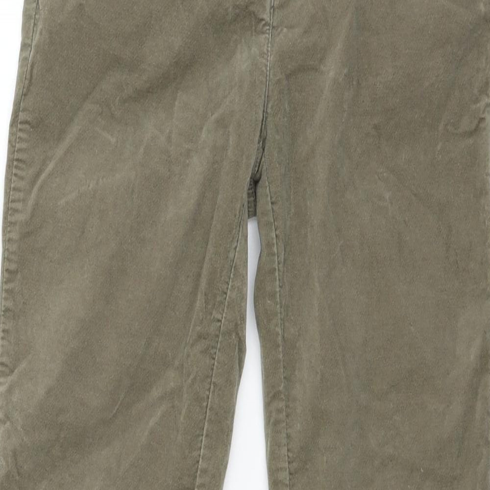 Boden Womens Brown  Velour Trousers  Size 8 L30 in