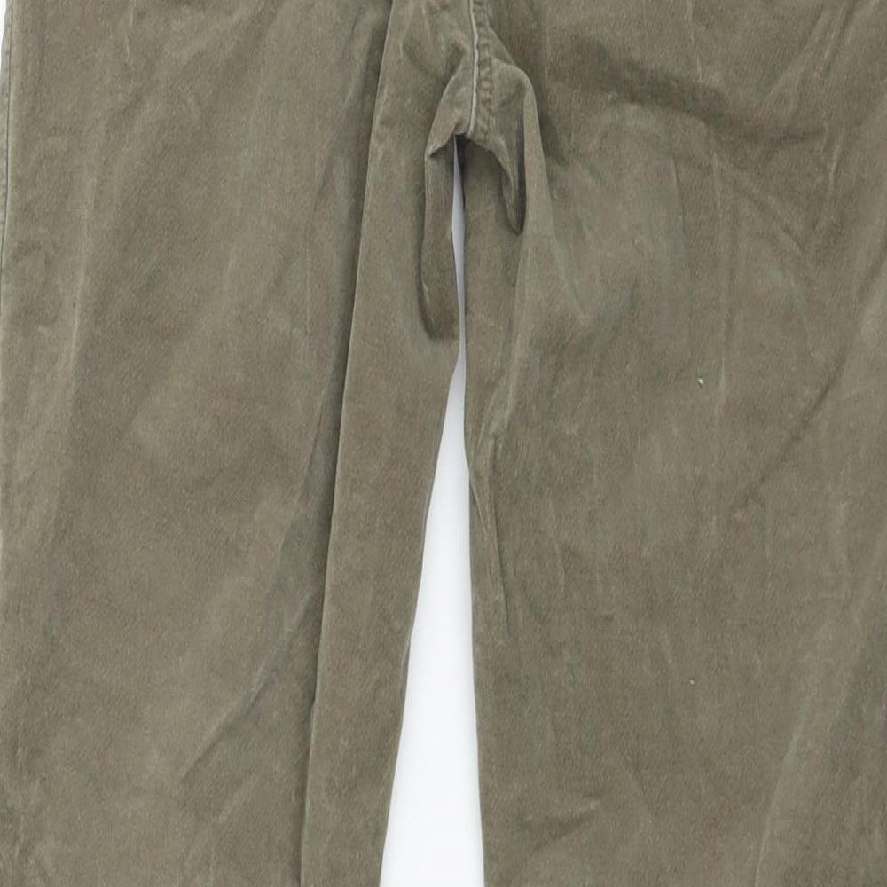 Boden Womens Brown  Velour Trousers  Size 8 L30 in