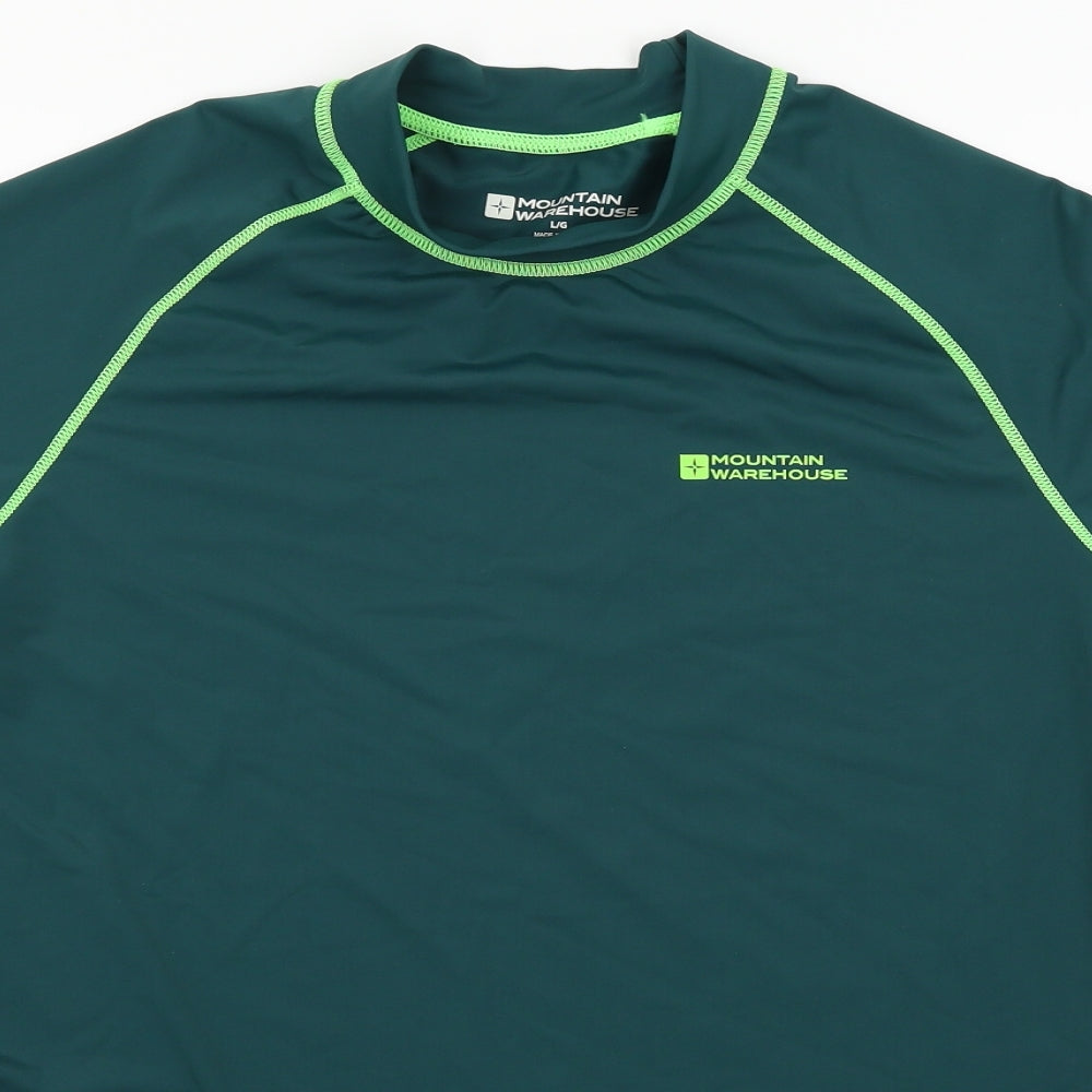 Mountain Warehouse Mens Green    T-Shirt Size L