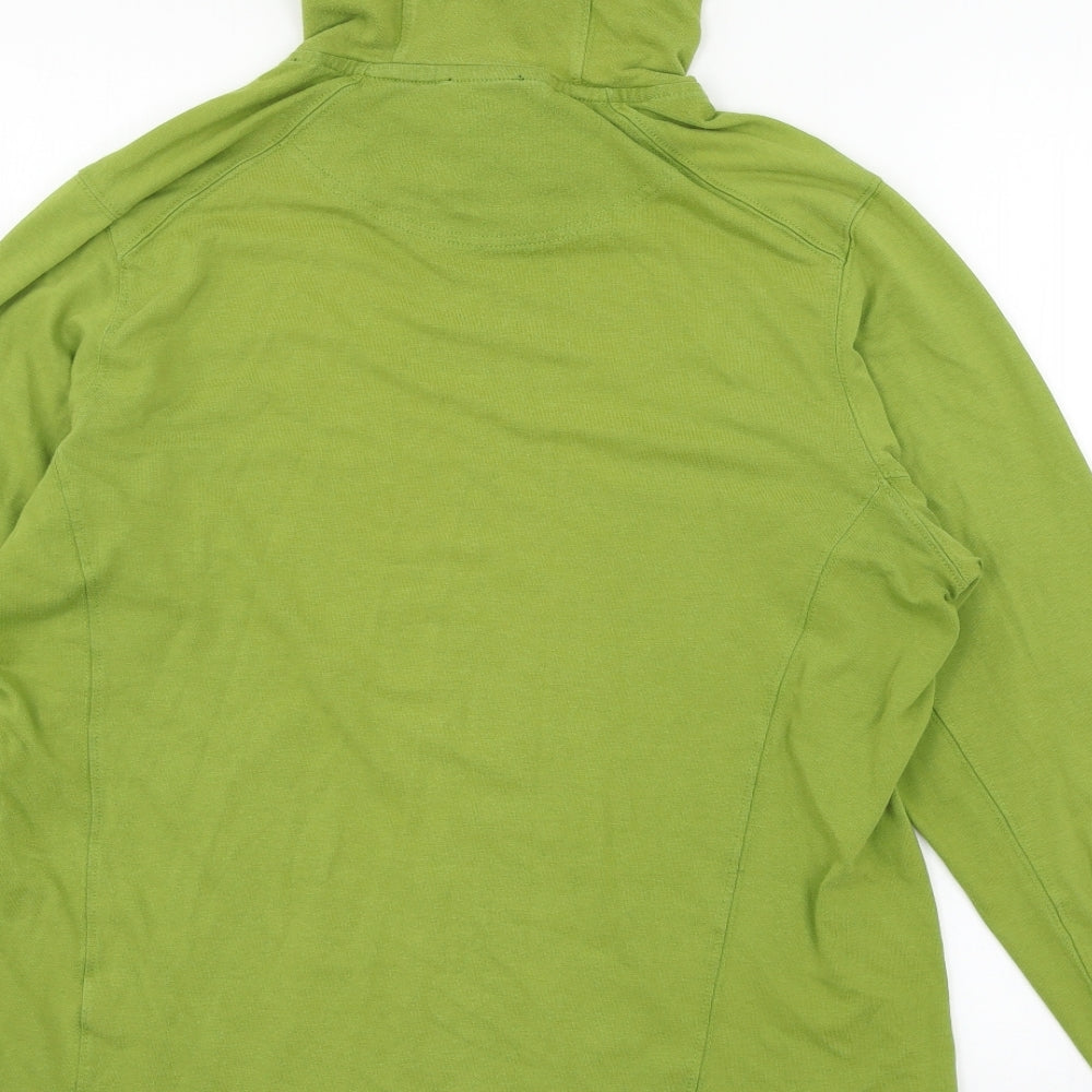 Craghoppers Mens Green  Jersey Pullover Hoodie Size M