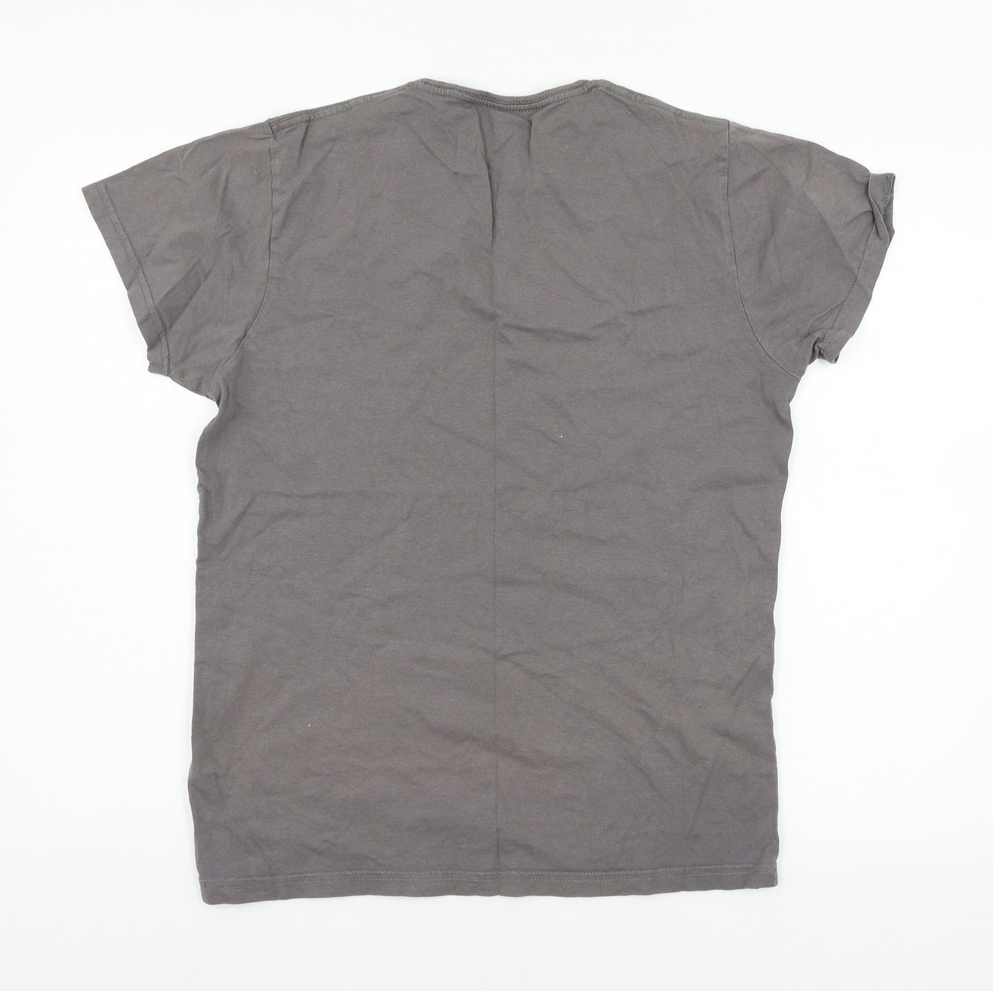 Cotton On Mens Grey  Jersey  T-Shirt Size S