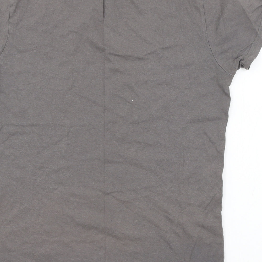 Cotton On Mens Grey  Jersey  T-Shirt Size S