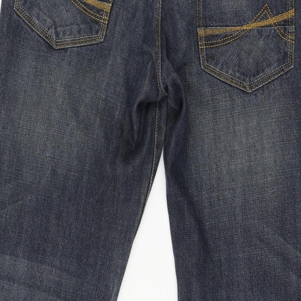 MANTARAY PRODUCTS Mens Blue  Denim Straight Jeans Size 38 in L32 in