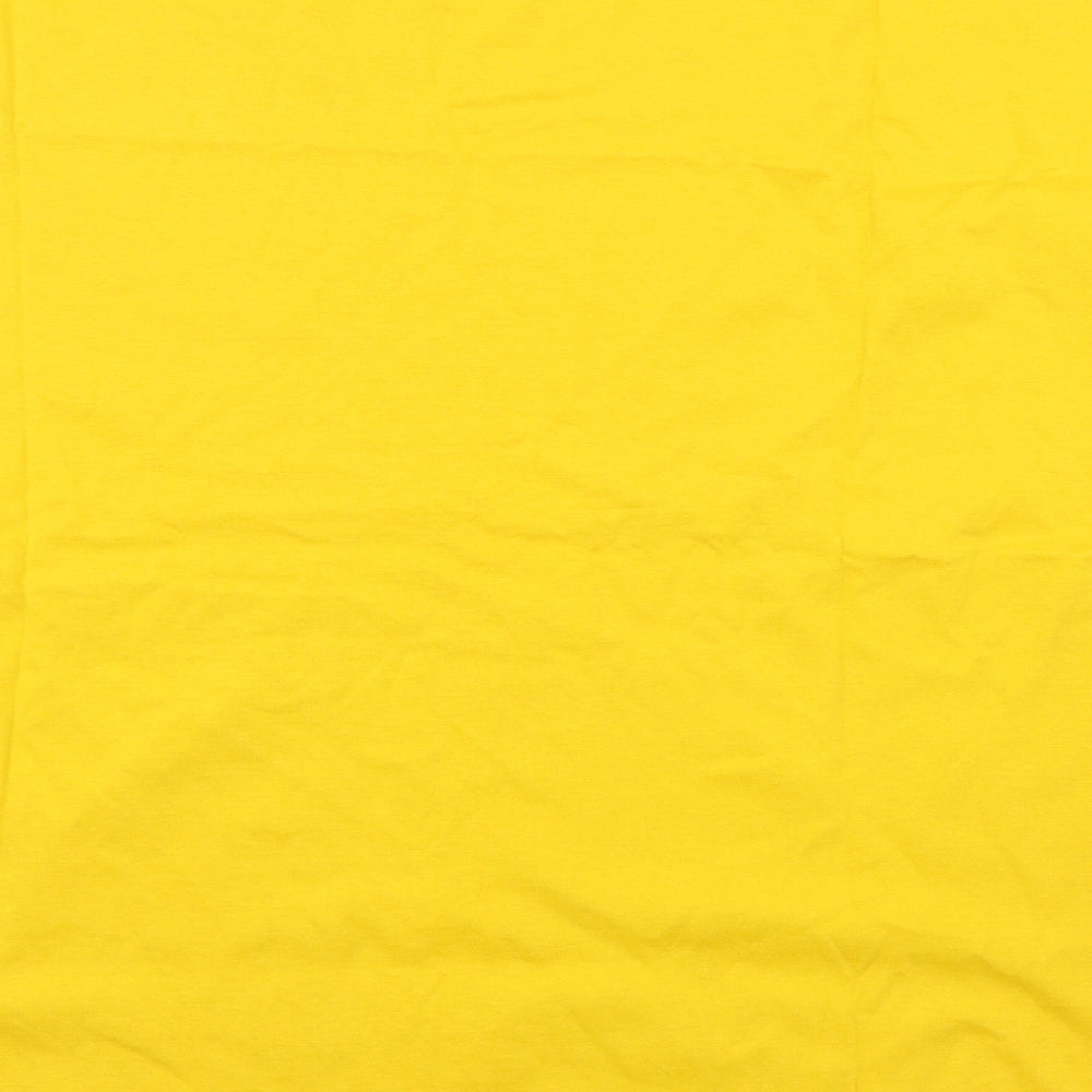 NEXT Womens Yellow  Jersey Basic T-Shirt Size 22