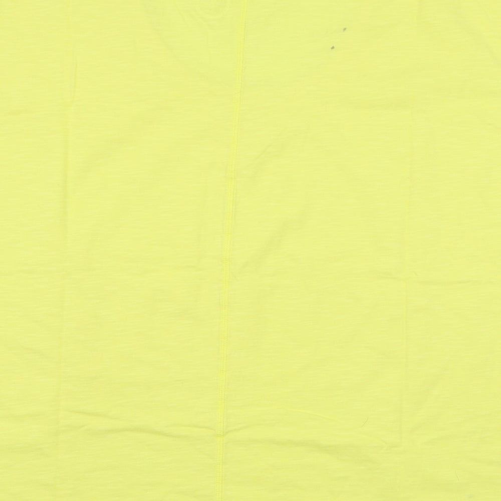 NEXT Womens Yellow  Jersey Basic T-Shirt Size 22