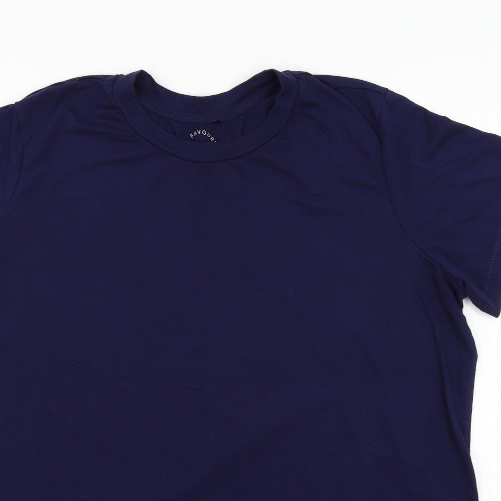 NEXT Womens Blue  Jersey Basic T-Shirt Size 20
