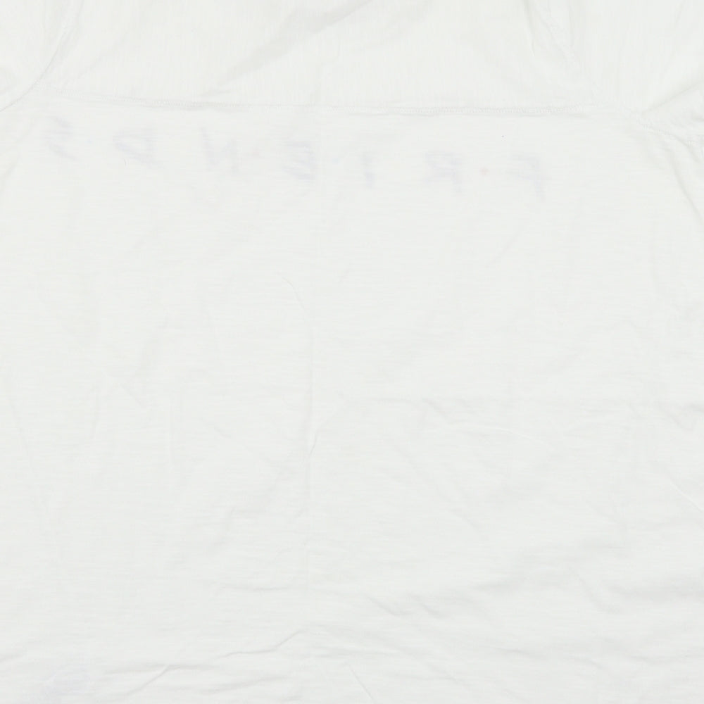 NEXT Womens White  Jersey Basic T-Shirt Size 22  - friends
