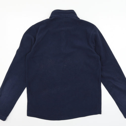 Quechua Mens Blue  Fleece Pullover Sweatshirt Size S