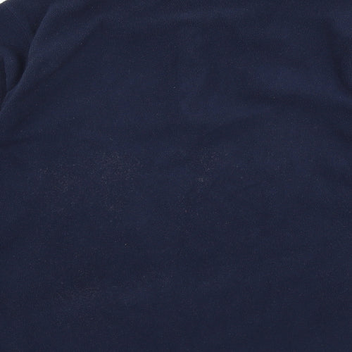 Quechua Mens Blue  Fleece Pullover Sweatshirt Size S