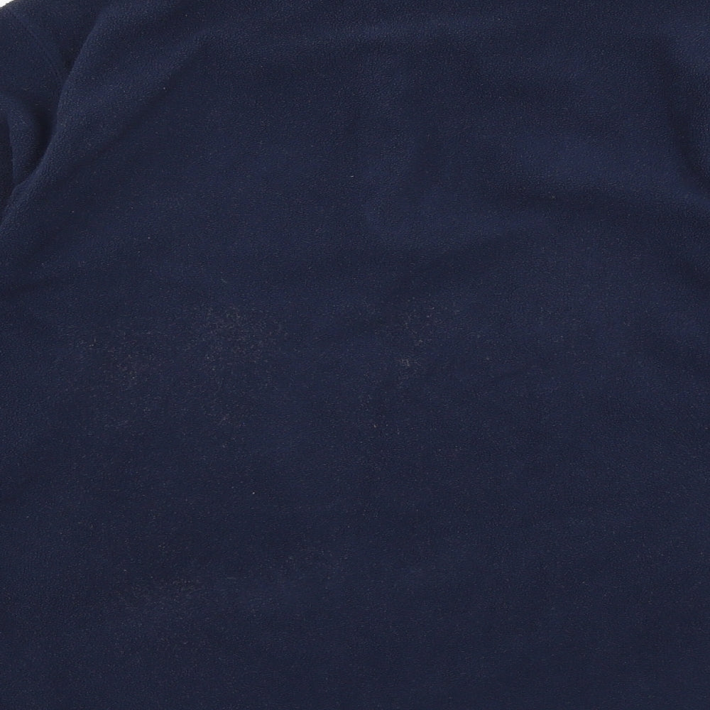 Quechua Mens Blue  Fleece Pullover Sweatshirt Size S