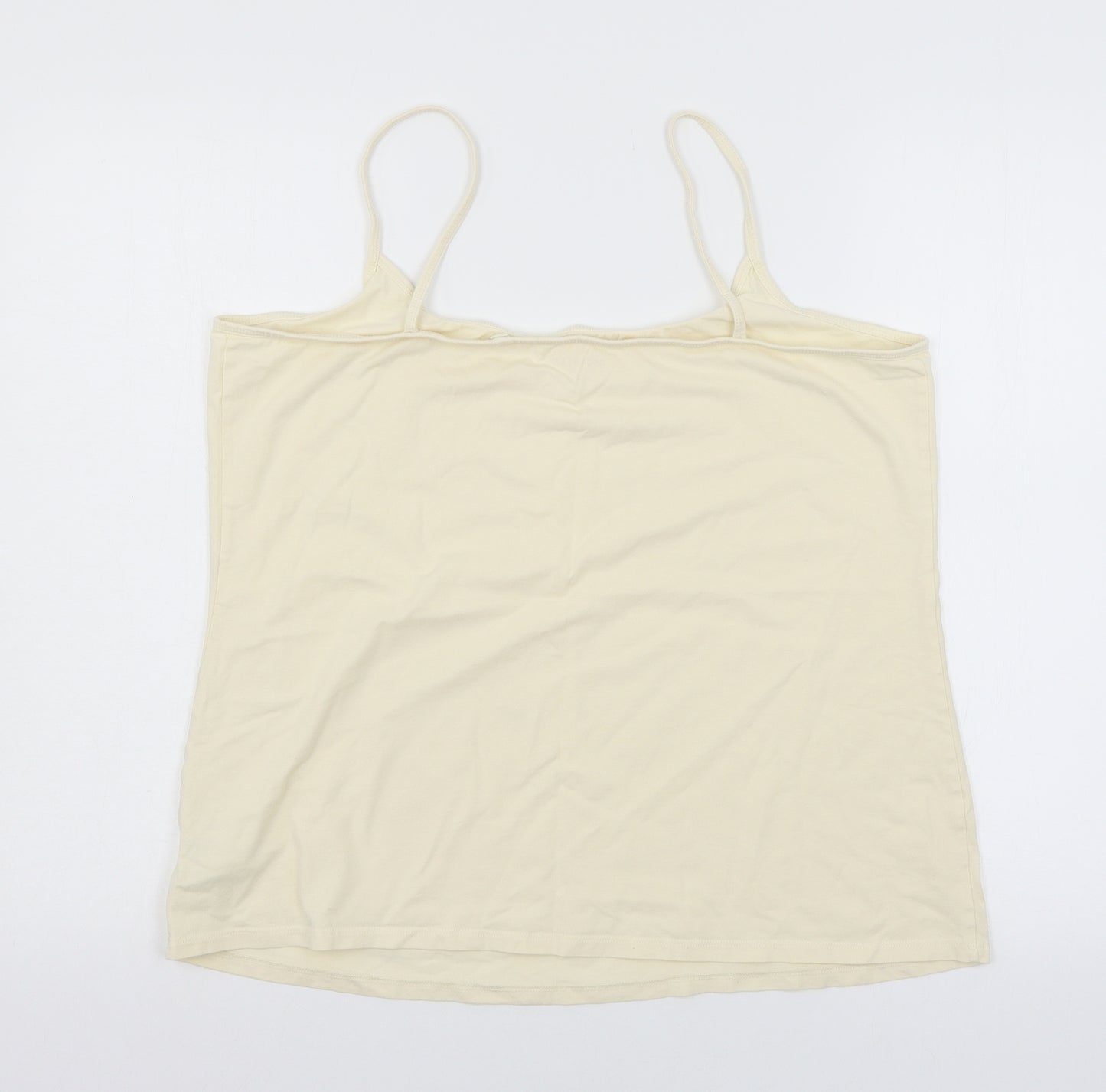 NEXT Womens Ivory  Jersey Camisole Tank Size 22