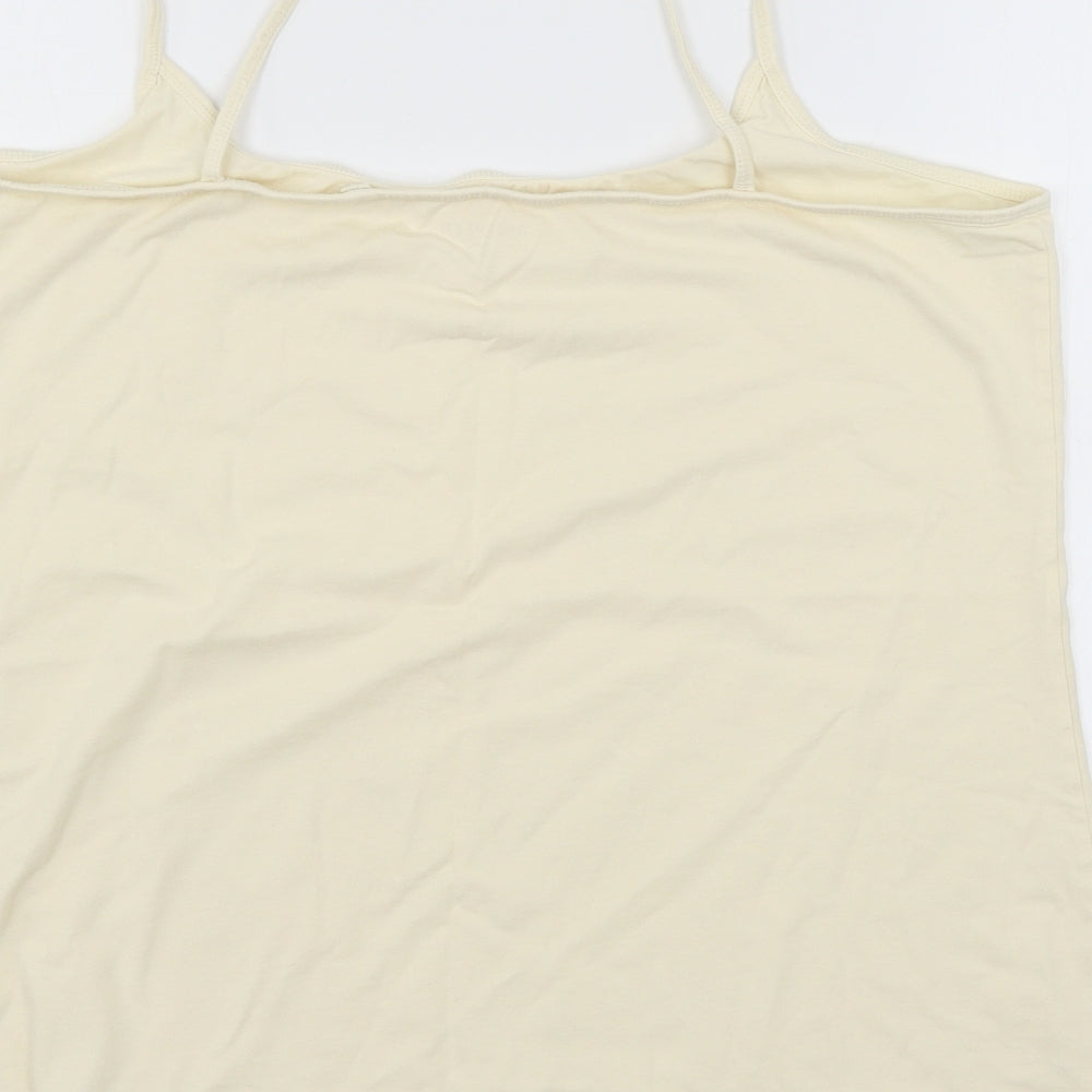 NEXT Womens Ivory  Jersey Camisole Tank Size 22