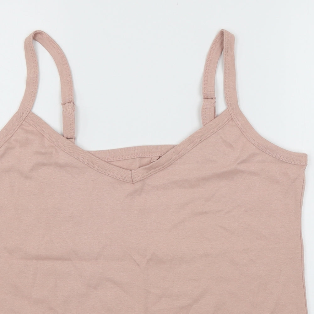 Capsule Womens Pink  Jersey Basic Tank Size 20