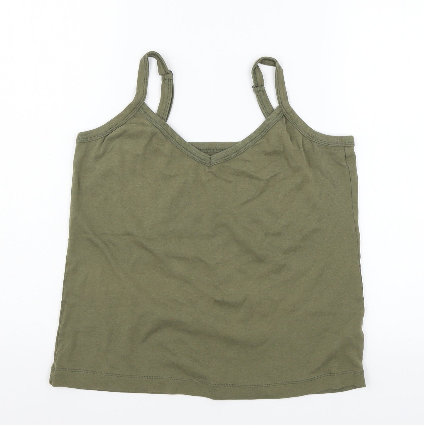 Capsule Womens Green  Jersey Basic Tank Size 20