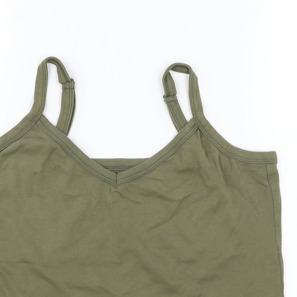 Capsule Womens Green  Jersey Basic Tank Size 20