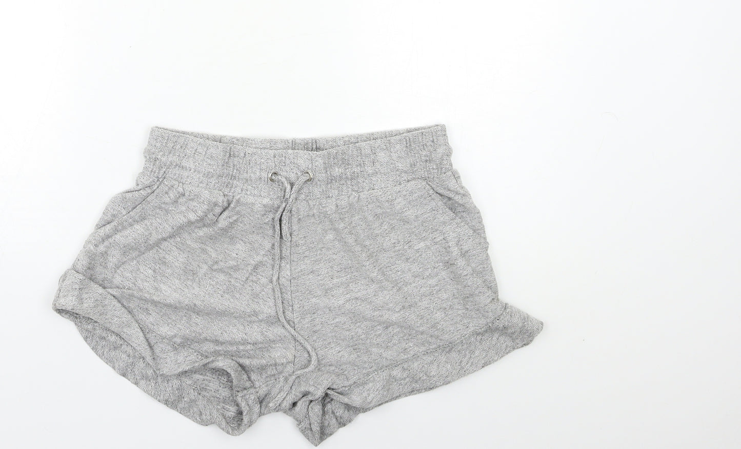 Ghanda Womens Grey   Hot Pants Shorts Size 8