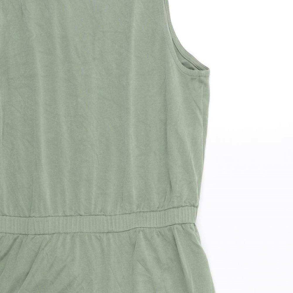 Tahari Womens Green   Tank Dress  Size L