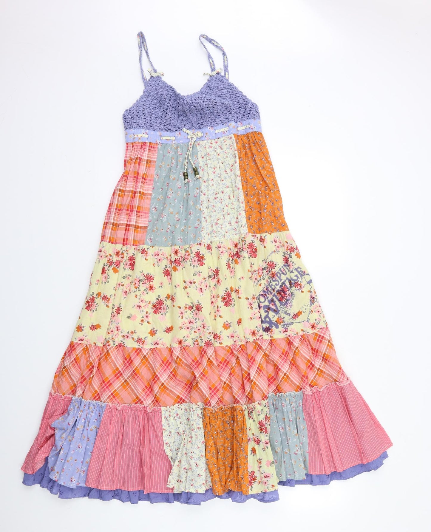 NEXT Girls Pink Geometric  Maxi  Size 12 Years