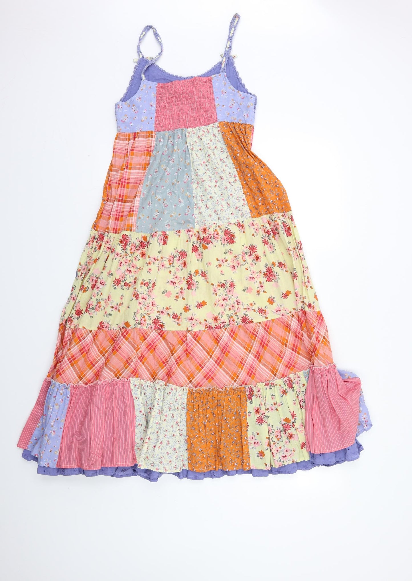 NEXT Girls Pink Geometric  Maxi  Size 12 Years