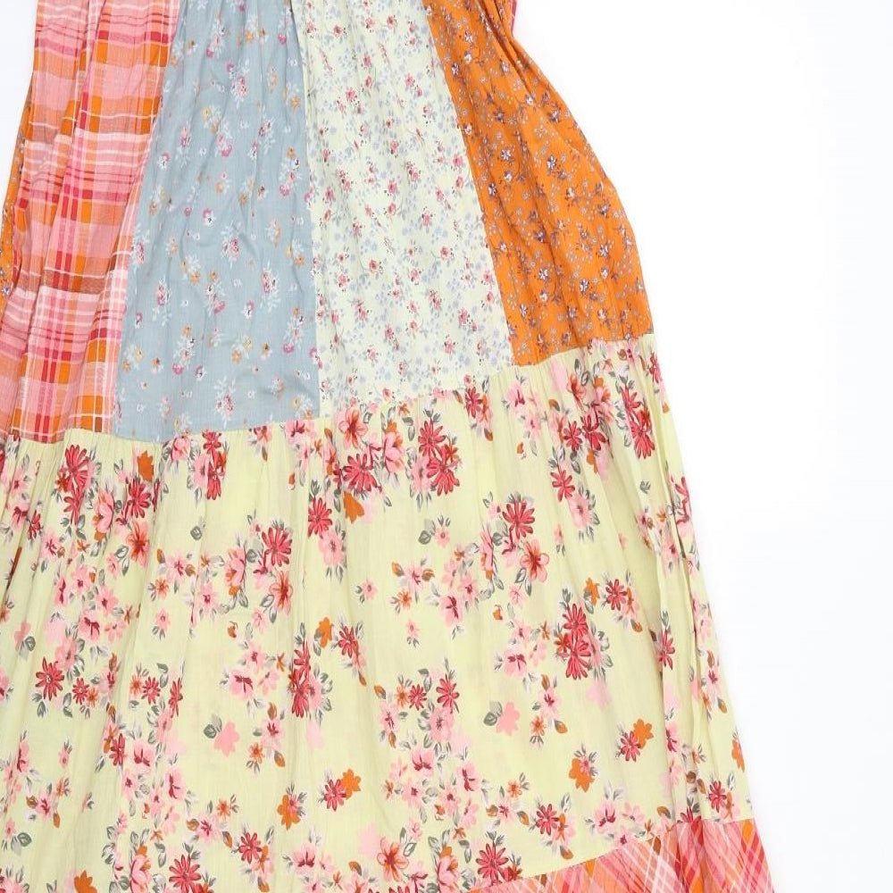 NEXT Girls Pink Geometric  Maxi  Size 12 Years