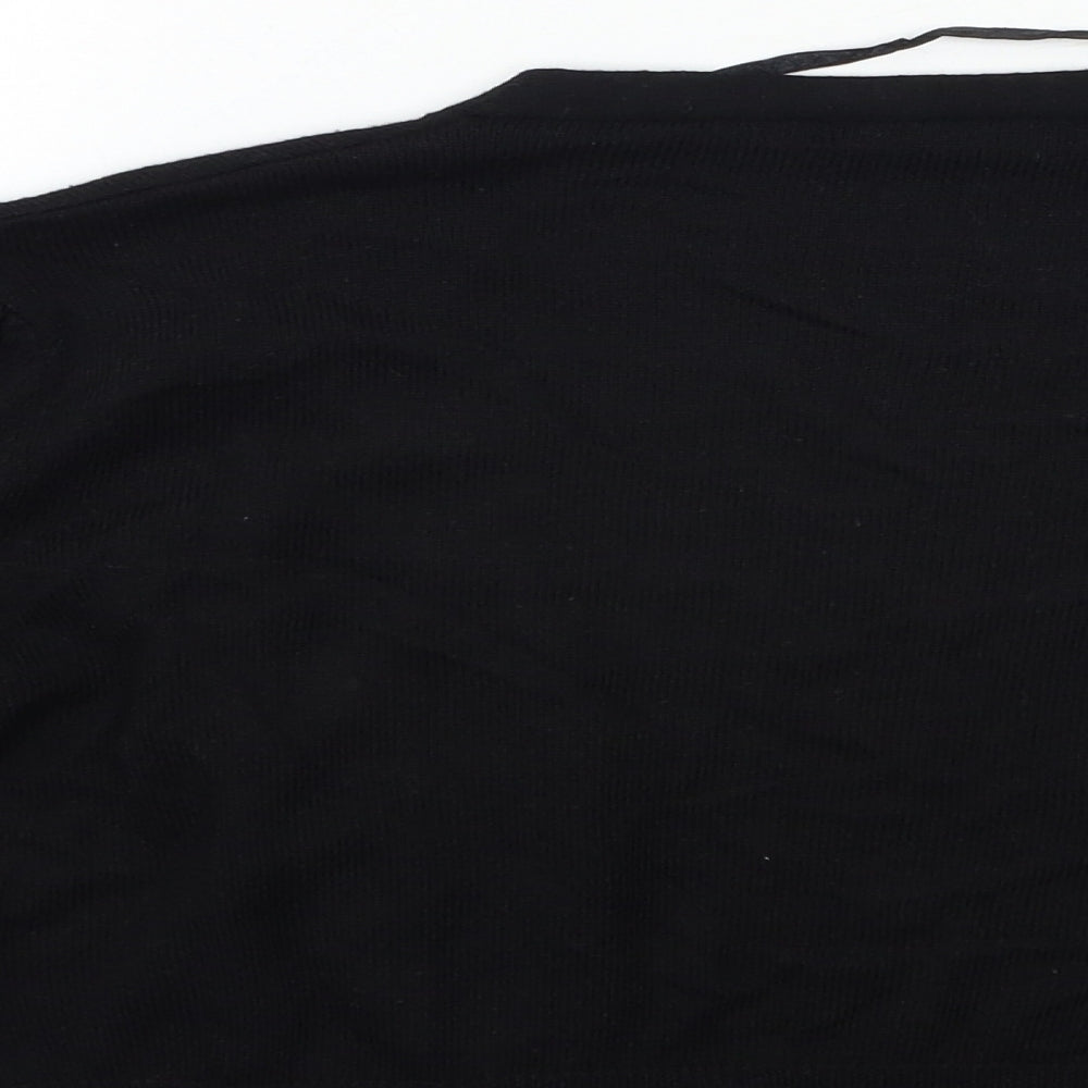 Atmosphere Womens Black  Knit Cardigan Jumper Size 10