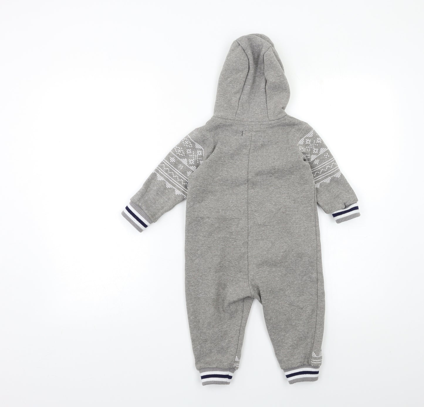 Primark Baby Green Striped  Romper One-Piece Size 9-12 Months
