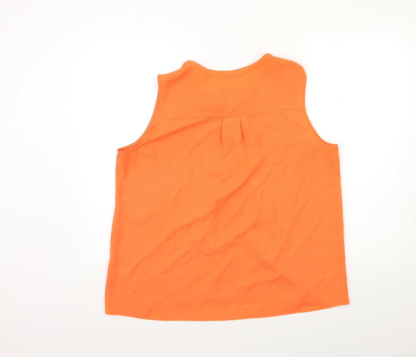 TU Womens Orange   Basic Tank Size 16