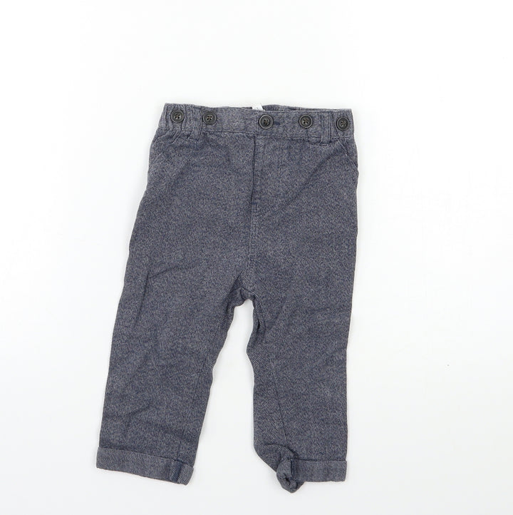 NEXT Baby Blue   Cargo Trousers Size 9-12 Months