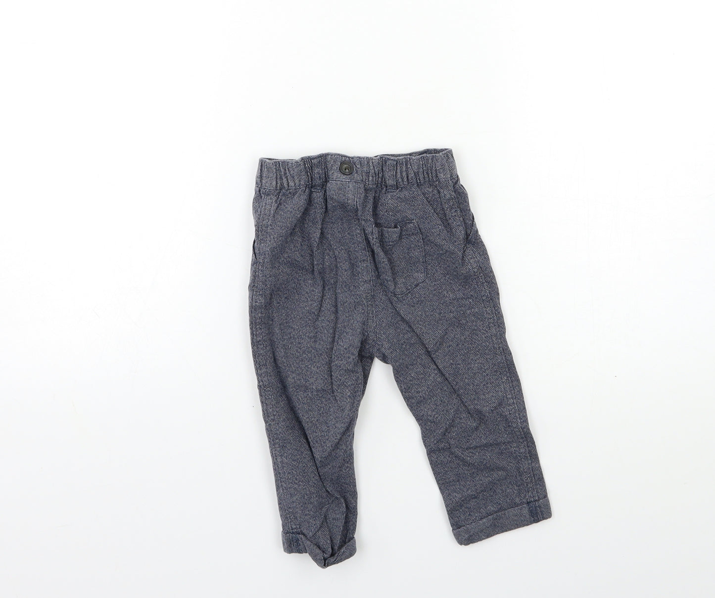 NEXT Baby Blue   Cargo Trousers Size 9-12 Months