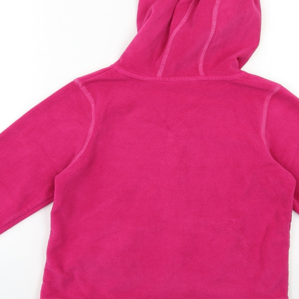 George Girls Pink  Fleece Pullover Hoodie Size 9 Years