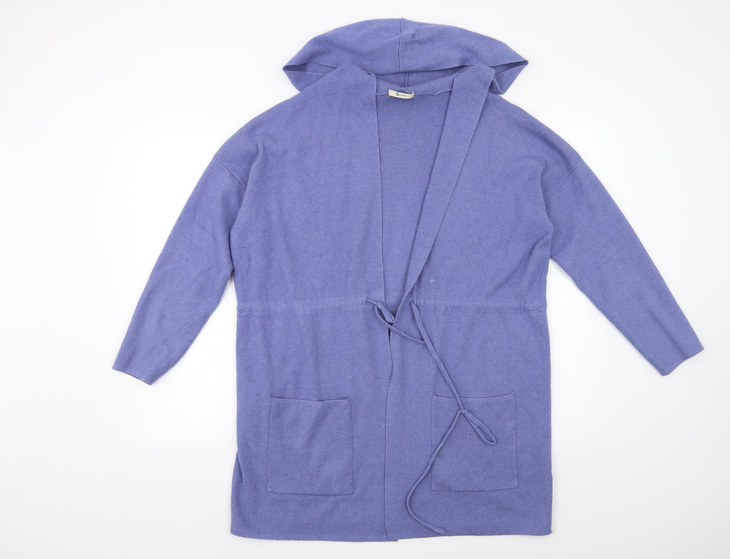 TU Womens Blue  Knit Cardigan Jumper Size 14