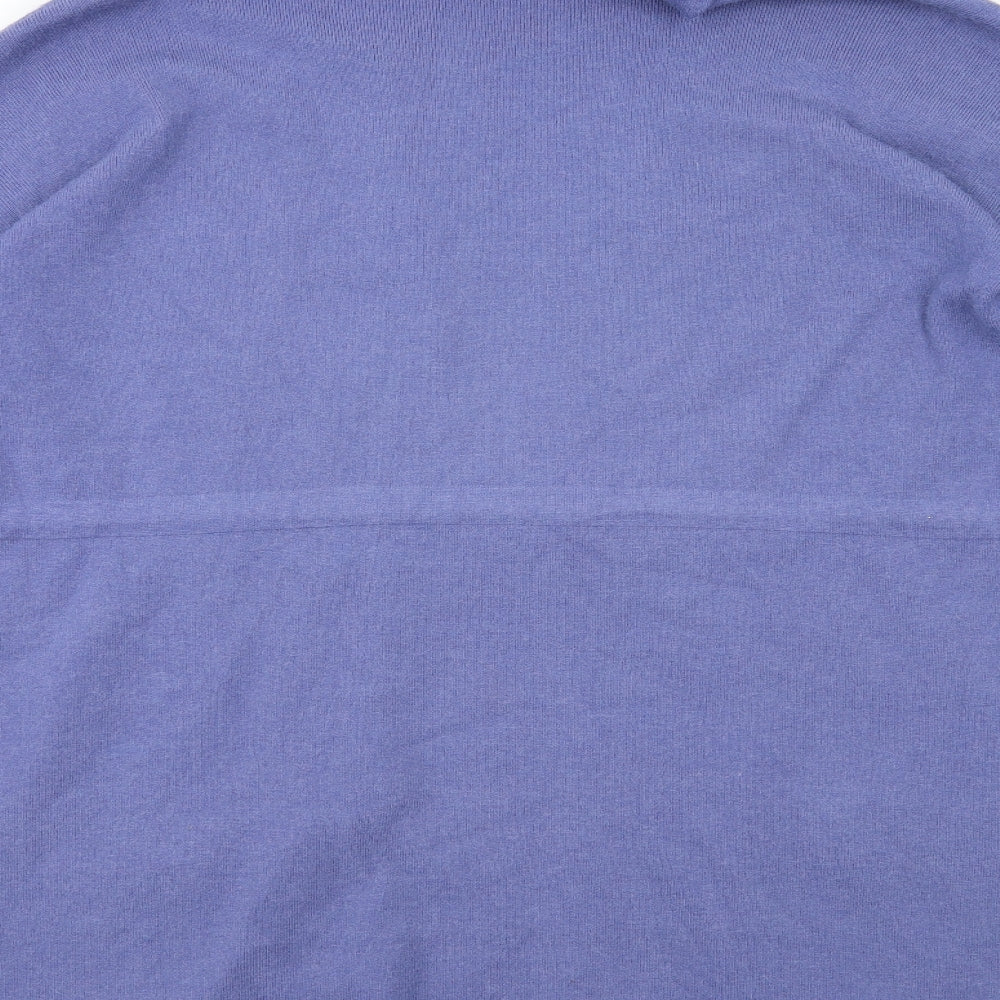 TU Womens Blue  Knit Cardigan Jumper Size 14
