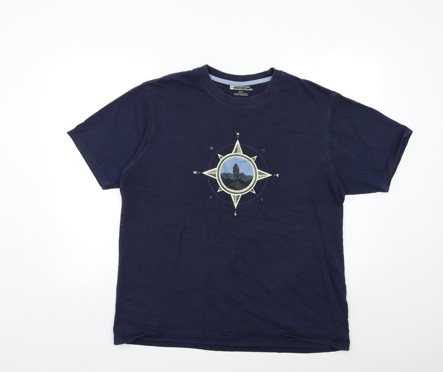 Mountain Warehouse Mens Blue    T-Shirt Size XL