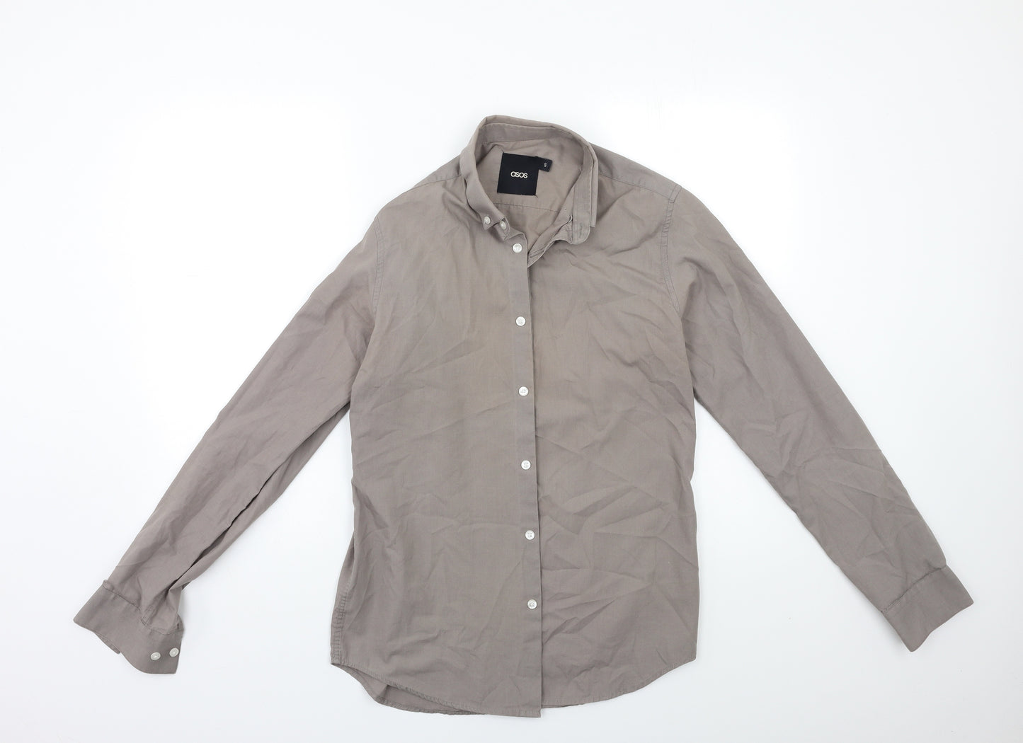 ASOS Mens Grey    Dress Shirt Size S