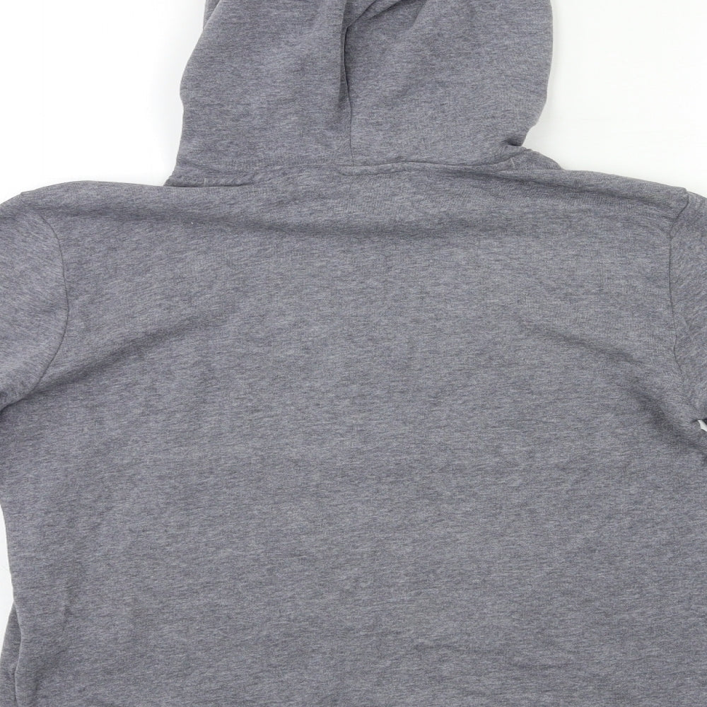 Under armour Boys Grey   Pullover Hoodie Size 12 Years