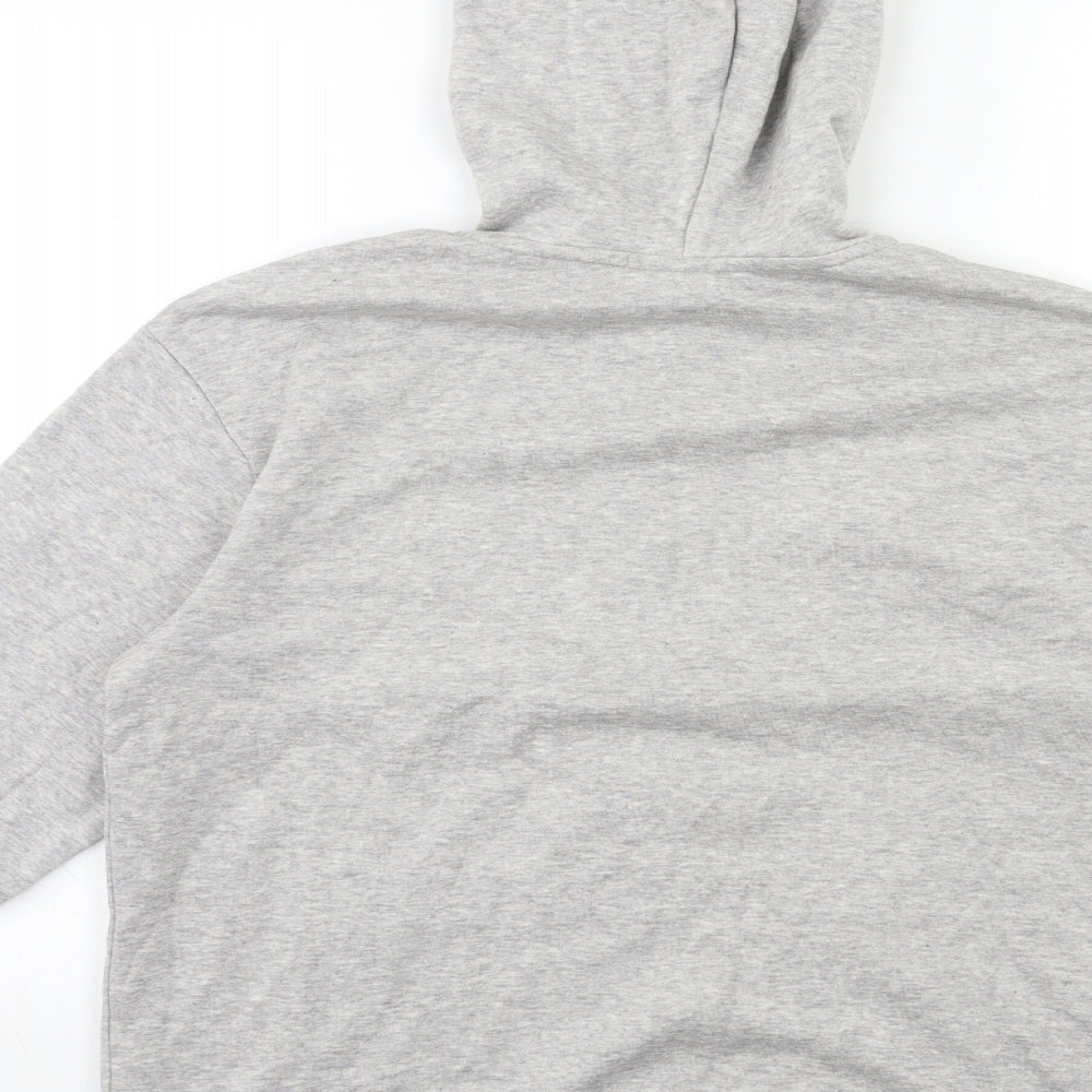 H&M Boys Grey   Full Zip Hoodie Size 13 Years