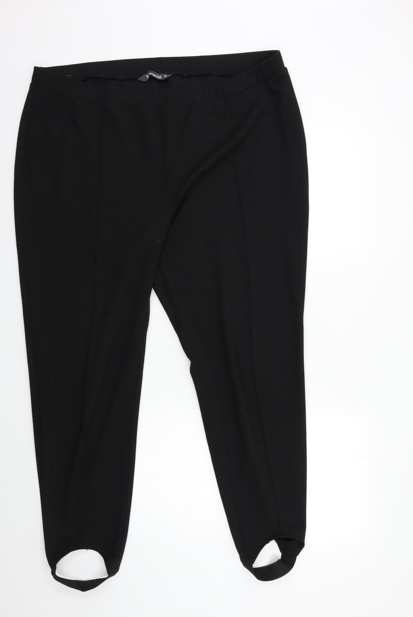 Bonmarché Womens Black   Trousers  Size 22 L29 in
