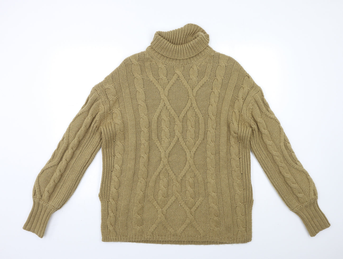 Marks and Spencer Mens Beige  Knit Pullover Jumper Size M