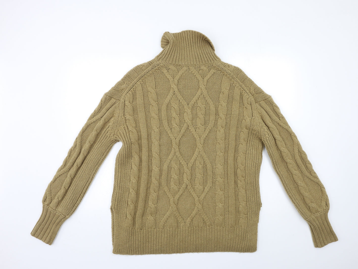 Marks and Spencer Mens Beige  Knit Pullover Jumper Size M