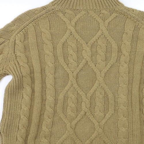 Marks and Spencer Mens Beige  Knit Pullover Jumper Size M