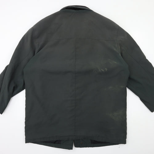 AWARD Mens Green   Overcoat Coat Size XL