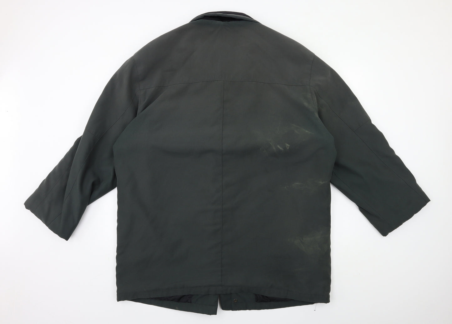 AWARD Mens Green   Overcoat Coat Size XL