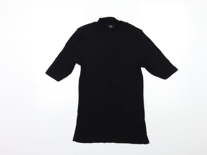 F&F Womens Black Pullover Jumper Size 12