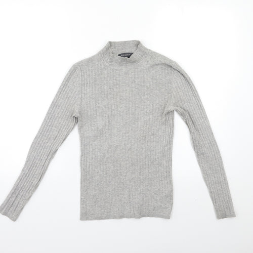 Primark Womens Grey  Knit Pullover Jumper Size 10