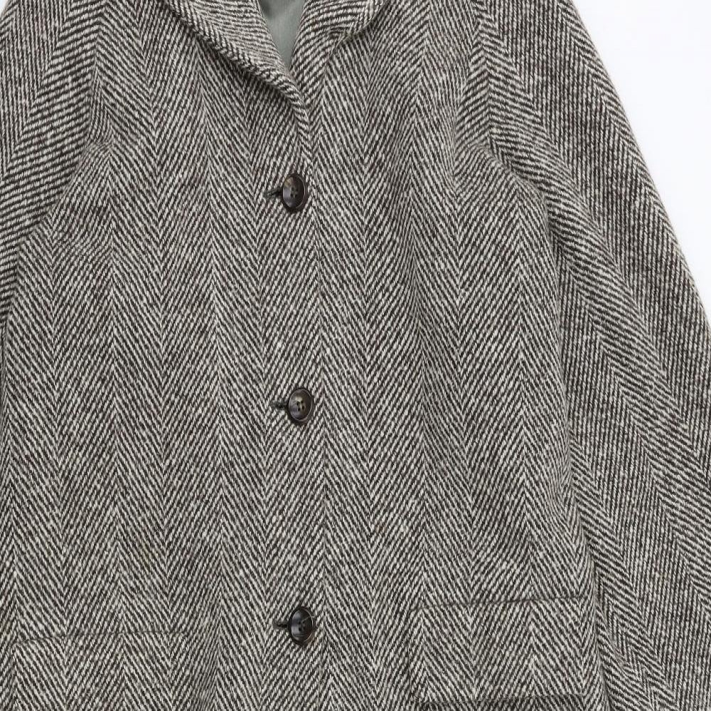 Marella Womens Black   Overcoat Coat Size 12