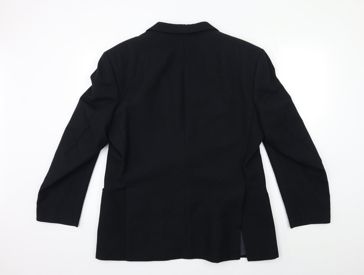 Etiquette Mens Black   Jacket Suit Jacket Size 40
