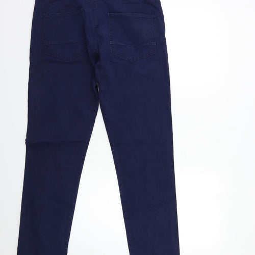 Zara Mens Blue   Chino Trousers Size 34 in L31 in