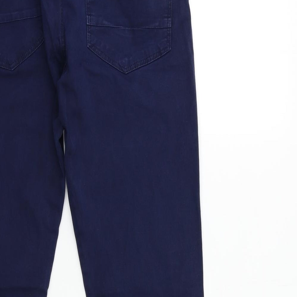 Zara Mens Blue   Chino Trousers Size 34 in L31 in
